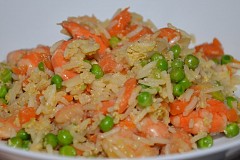 Riz aux crevettes